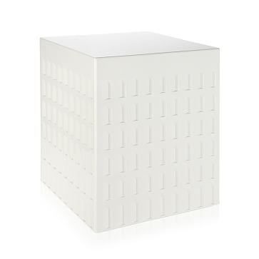 Kartell Eur Side Table, Thermoplastic, White - Image 3