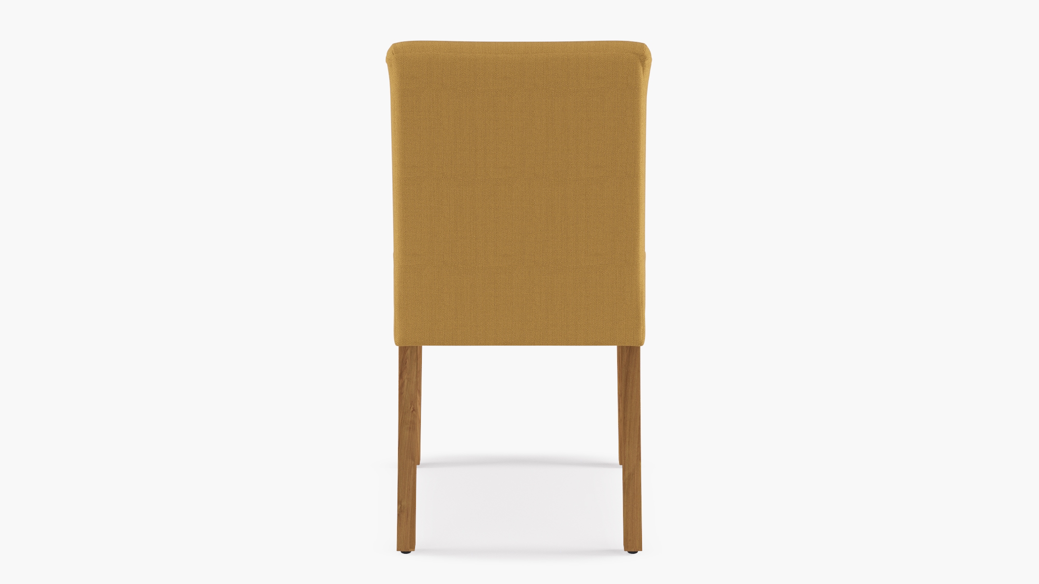 Classic Dining Chair, French Yellow Everyday Linen, Natural - Image 3