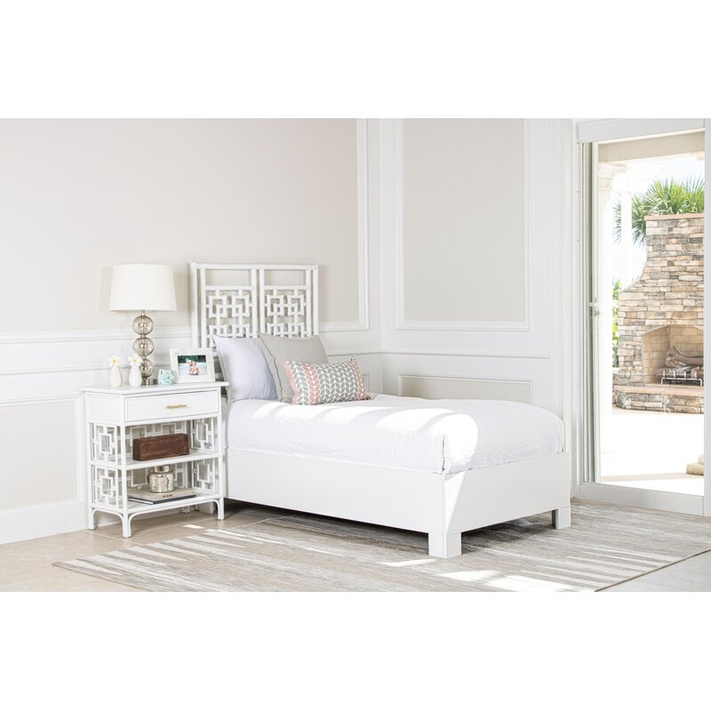 David Francis Furniture Palm Springs Low Profile Standard Bed - Image 0