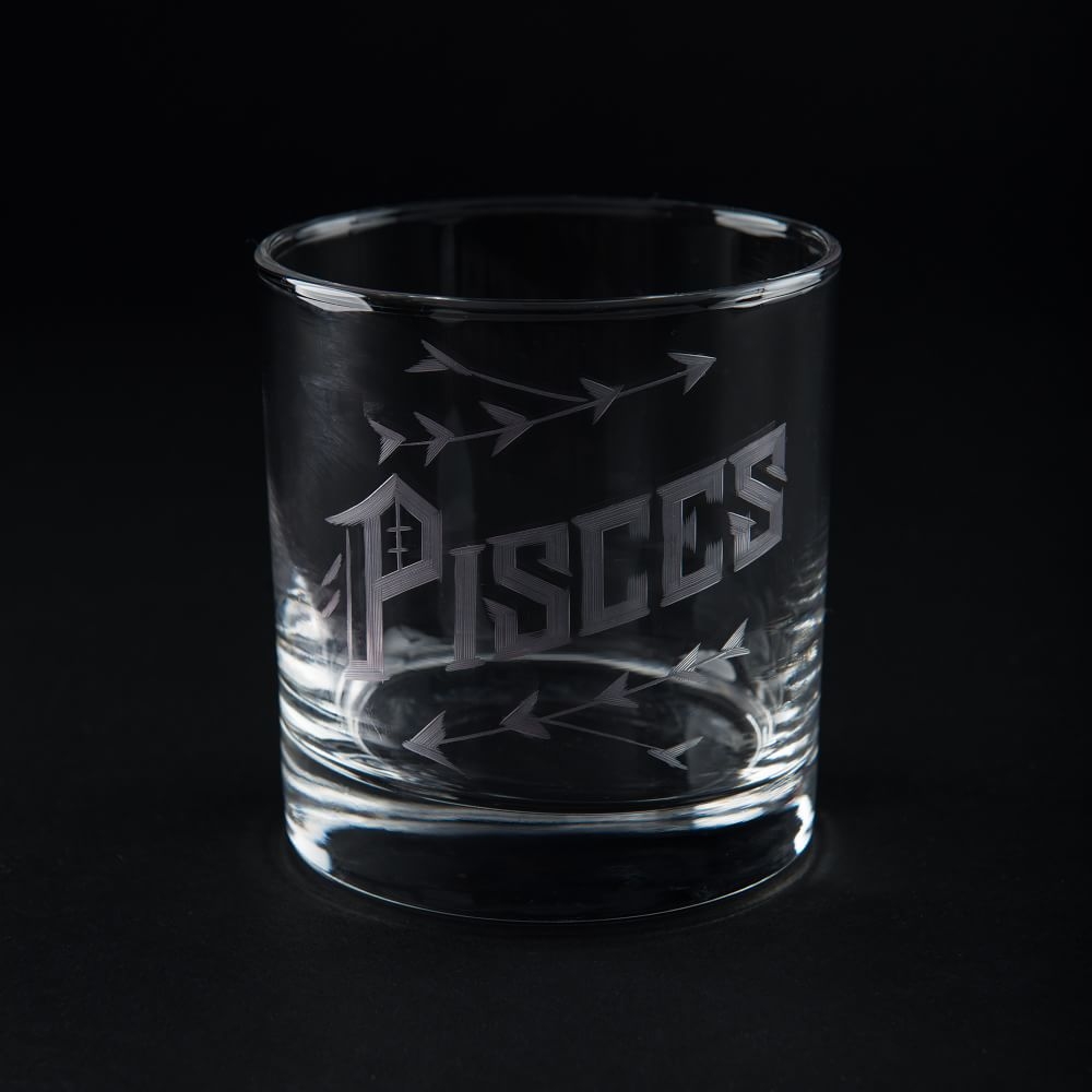 Zodiac Glass, Pisces - Image 0