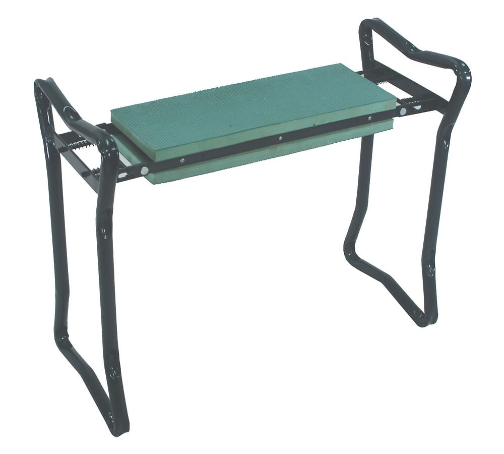 Foldable Garden Seat & Bench, 8"W x 28"H, Green - Image 0