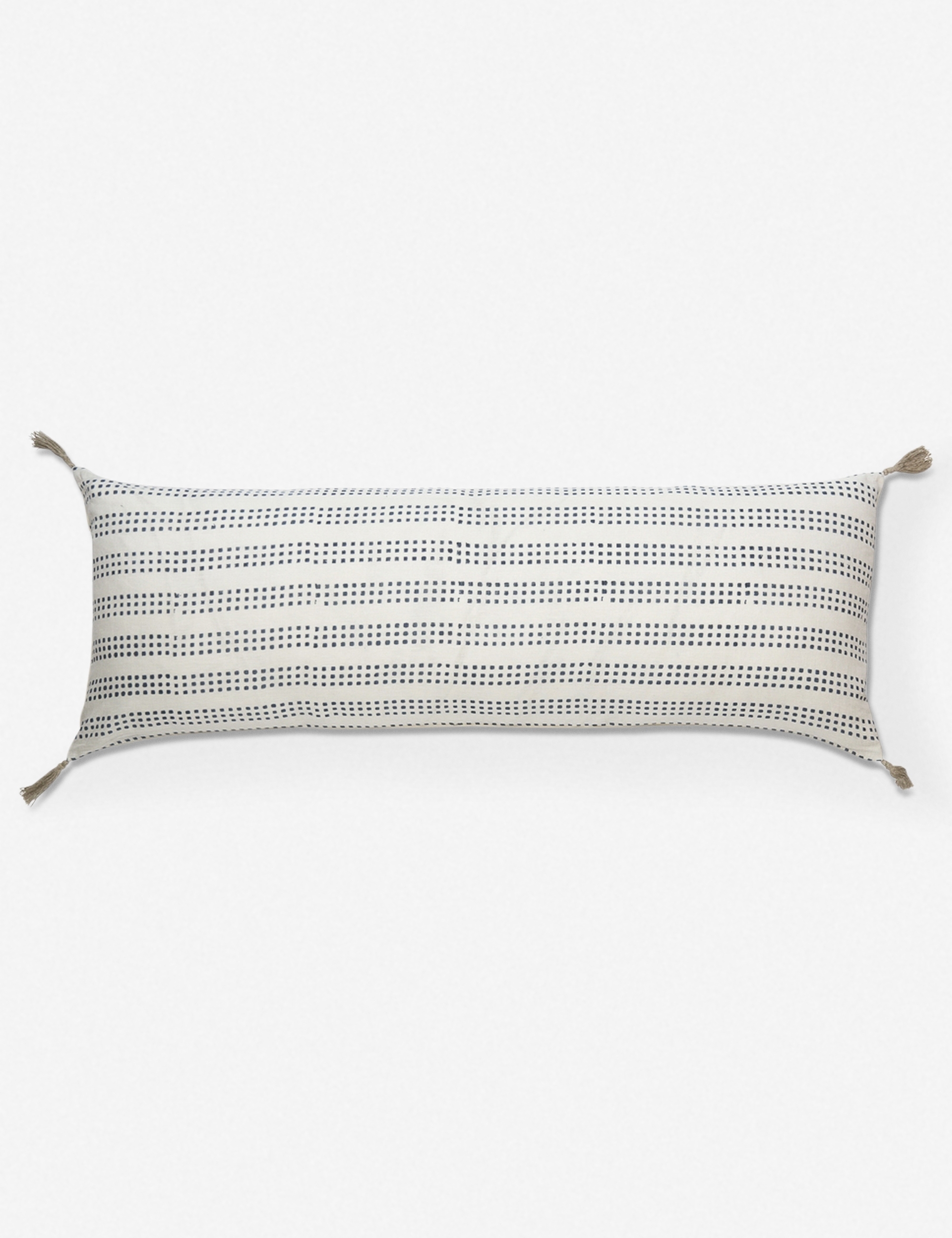 14" x 40" January Lumbar Pillow, Marine - Image 0