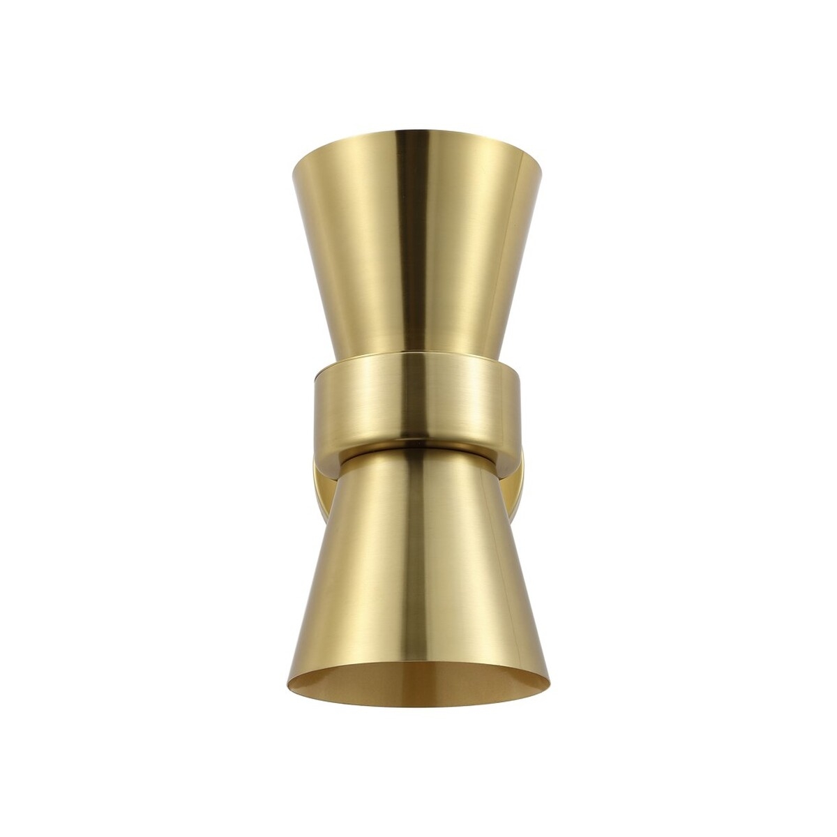 Bynner 2Lt 7.25" Wall Sconce - Brass - Safavieh - Image 3