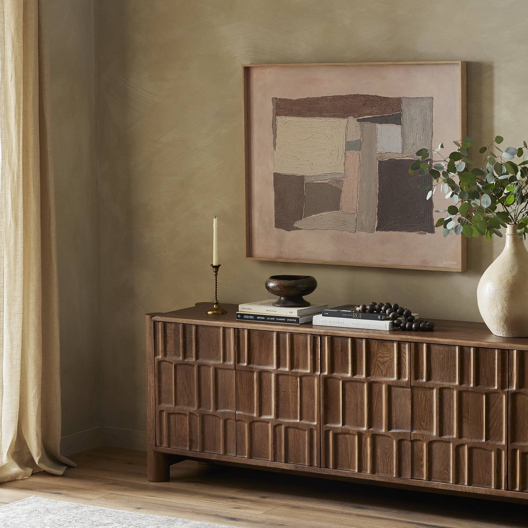 From The Land We Were Formed by Tyler Guinn - Vertical Grain White Oak Floater - Image 5