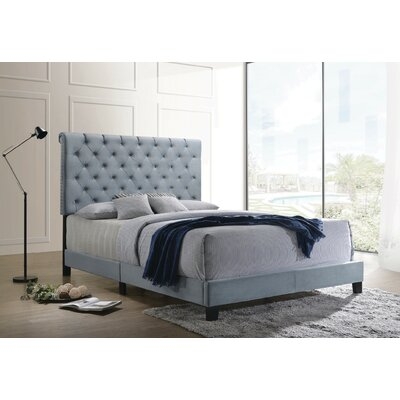 Astoria Tufted Upholstered Standard Bed - Image 0