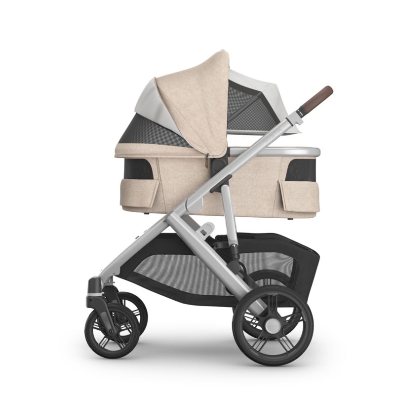 UPPAbaby ® V3 Declan Oat Melange Baby Bassinet with Aluminum Frame - Image 9