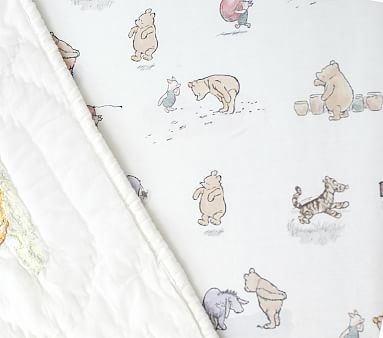 Organic Disney's Winnie the Pooh Crib Fitted Sheet - Image 3