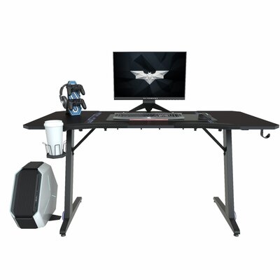 Gaming Desk(with 1*headphone Holder,1*cup Holder,1*plug Board Holder,1*game Handles Holder) - Image 0