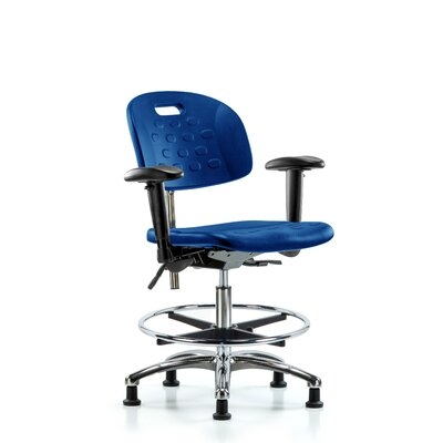 Newport Industrial Polyurethane Clean Room Chair - Medium Bench Height - Image 0