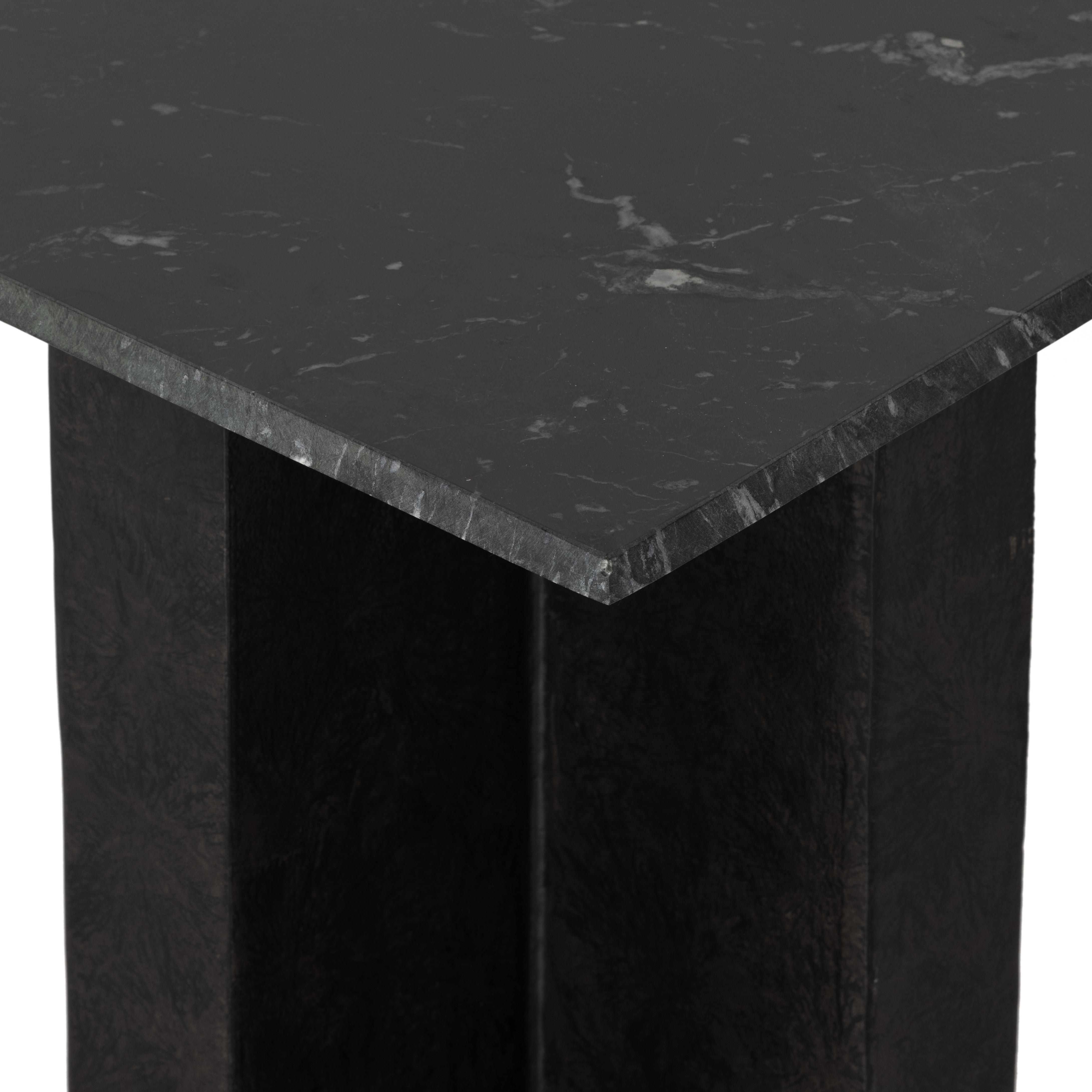 Terrell End Table-Black Marble - Image 7
