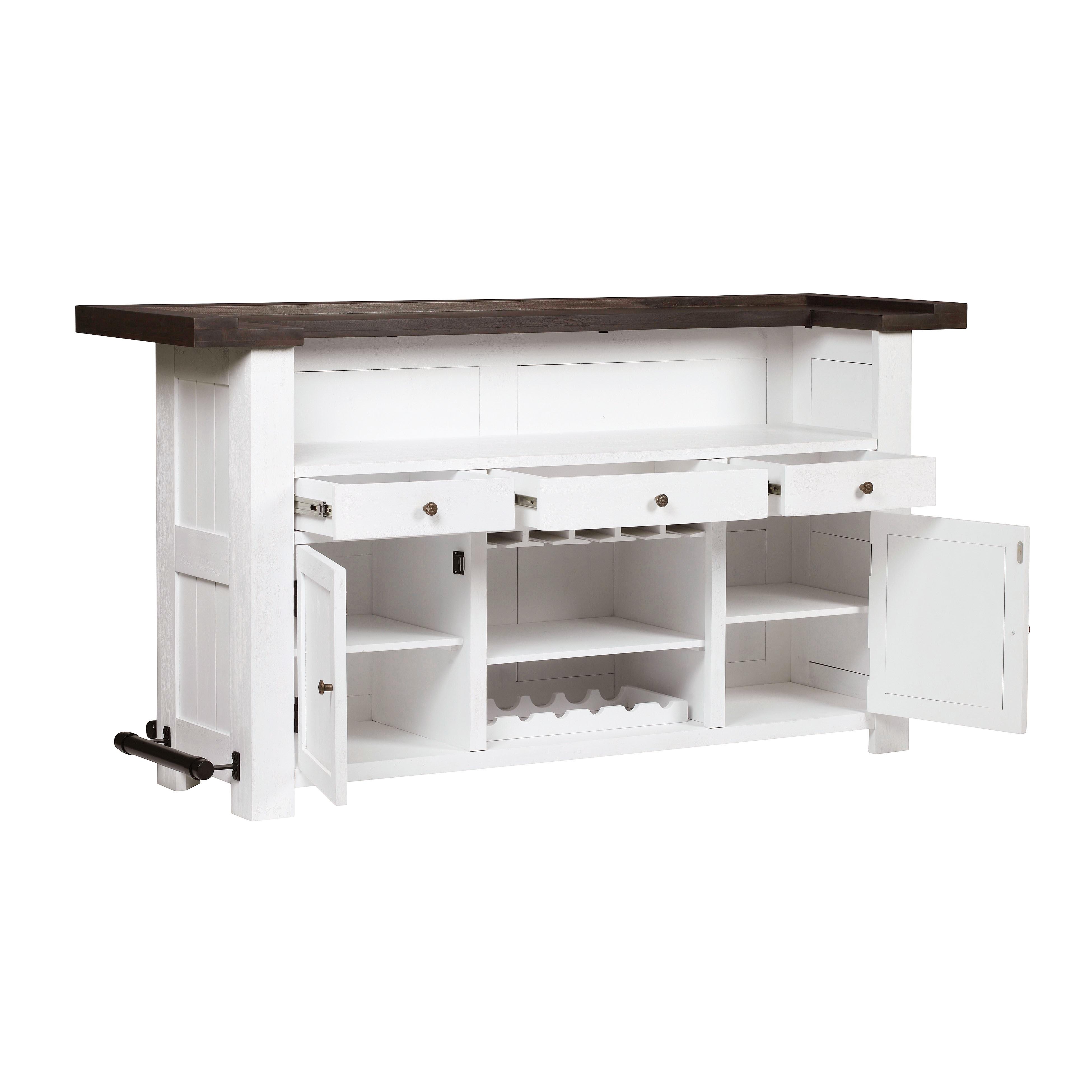 Harrison Distressed White Bar - Image 5