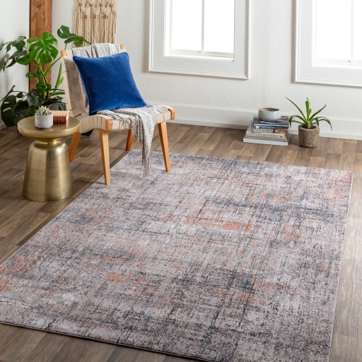 Merit Beige Indoor 9'2" x 12' Machine Woven Rug - Image 1