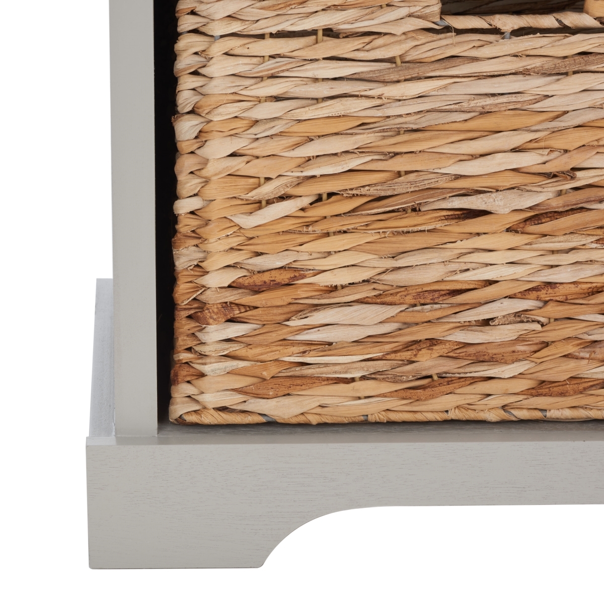 Freddy Storage Bench - Vintage Grey - Safavieh - Image 3