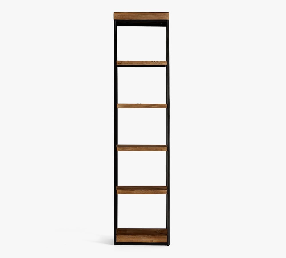 Malcolm Tall Bookcase, Glazed Pine, 18.5"L x 77"H - Image 0