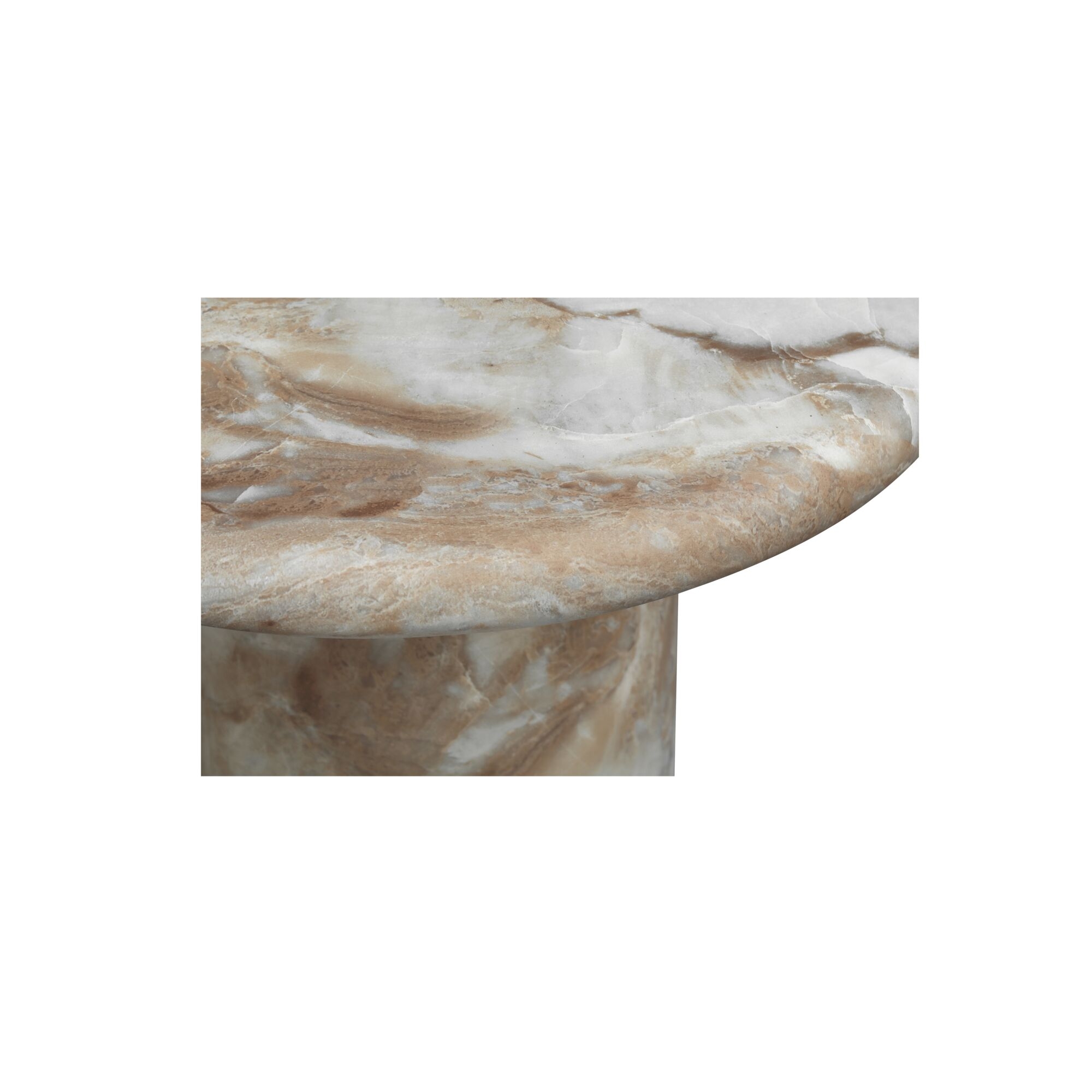 Frida Outdoor Side Table Brown - Image 2