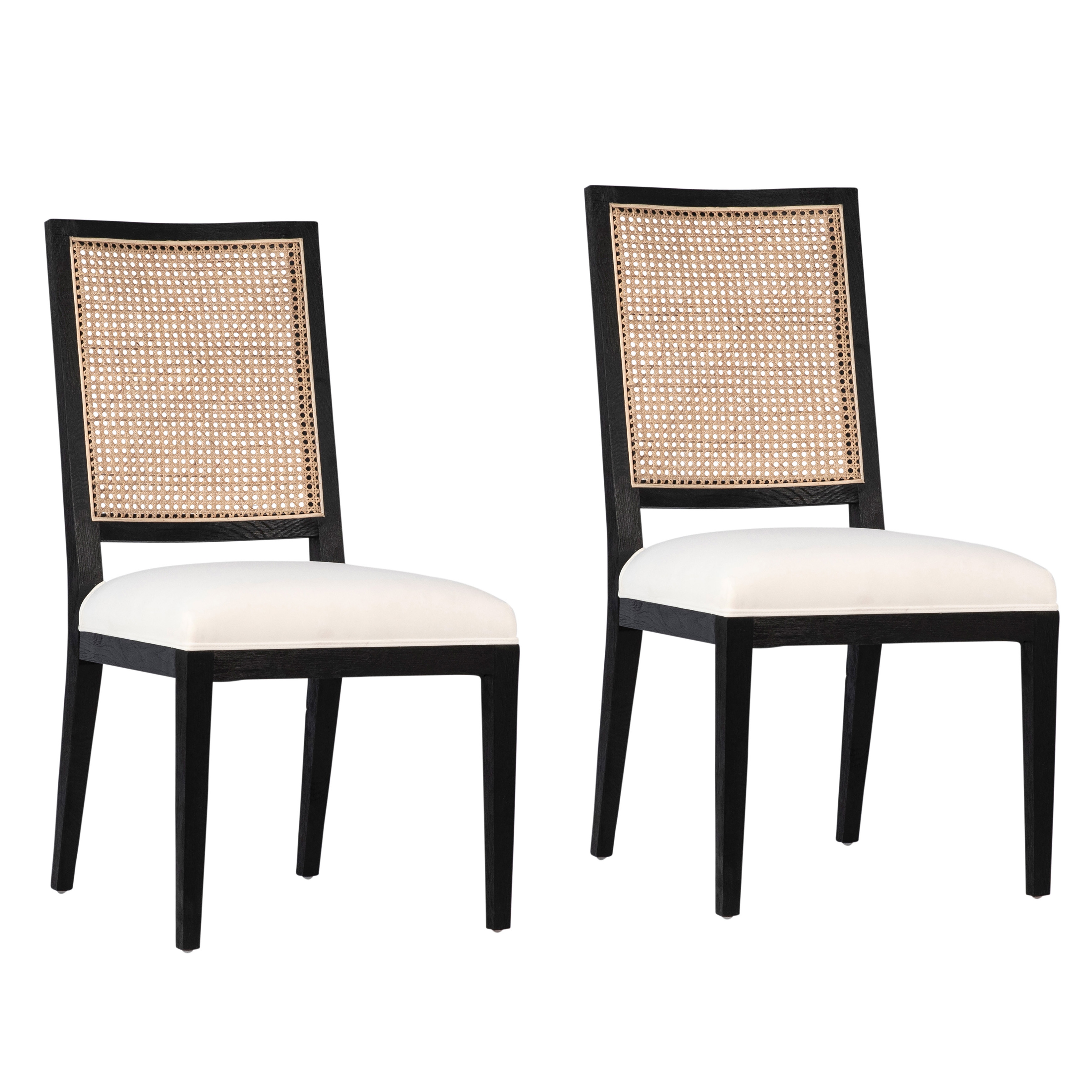 Norton Dining Chair Set of 2 Black - Image 0