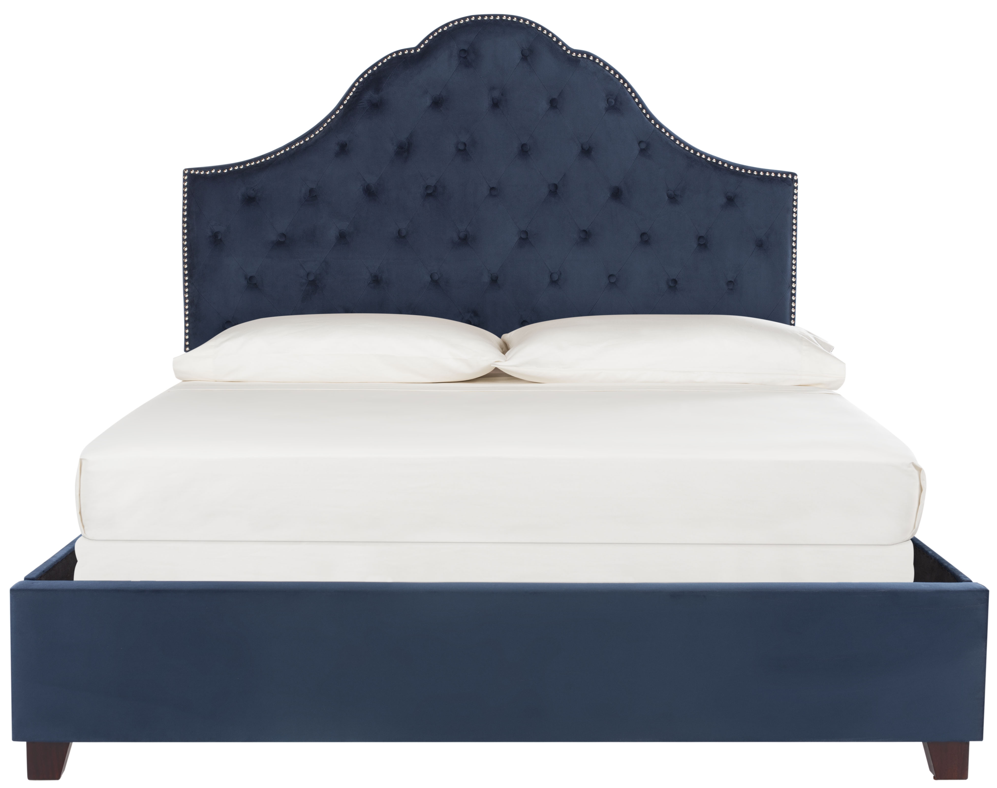 Beckham Bed - Navy - Full - Safavieh - Image 2