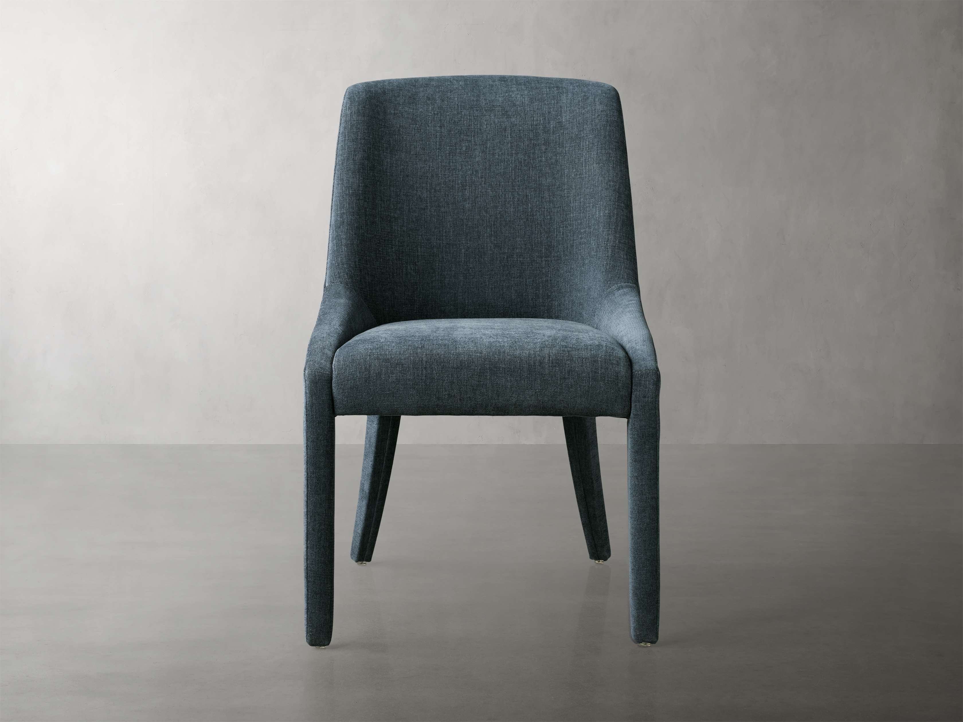 Burns Dining Chair in Upholstered Blue  Beacon Pacific - Image 0
