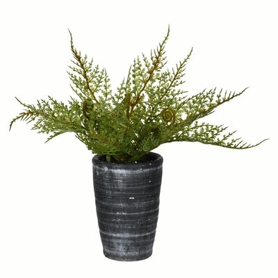 Artificial Fern Plant in Pot - Image 0