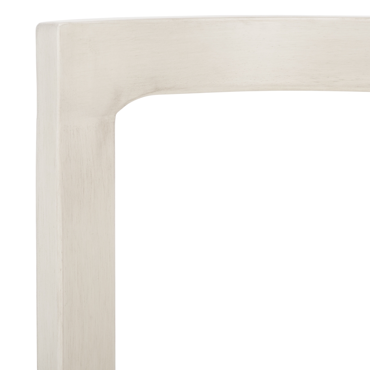 Estes Round Dining Chair - White/Ivory - Safavieh - Image 2