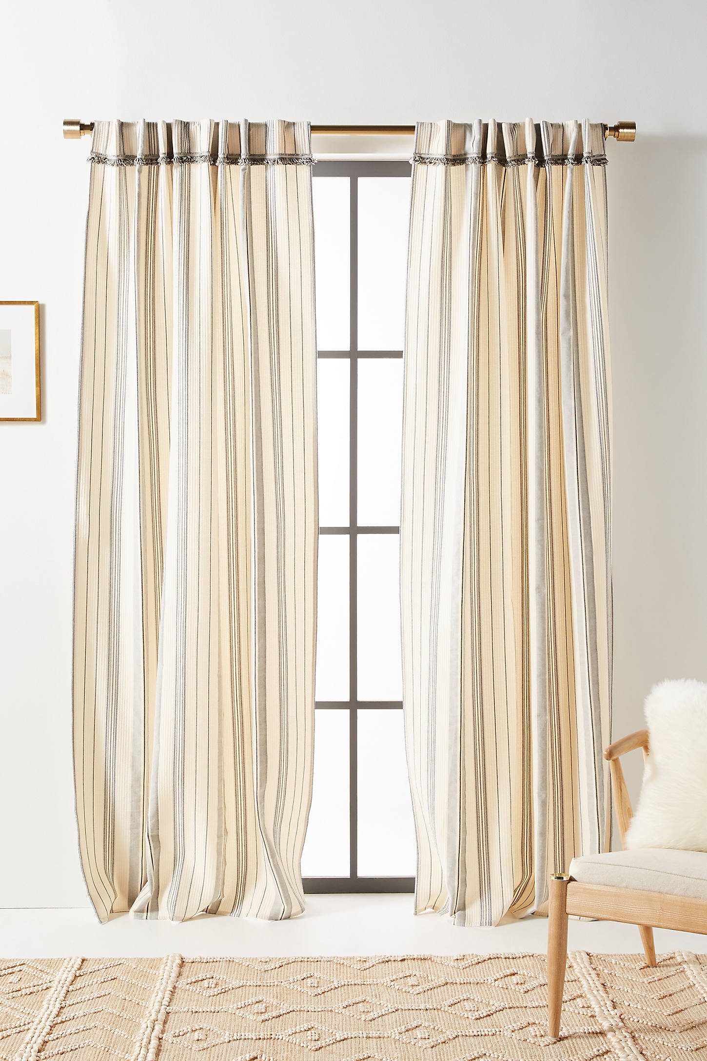Fatima Curtains, Set of 2 - Image 0