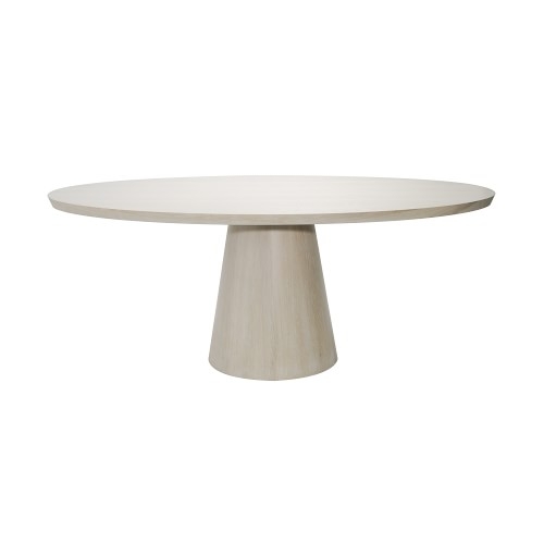 Tioga Oval Dining Table, Grey - Image 0