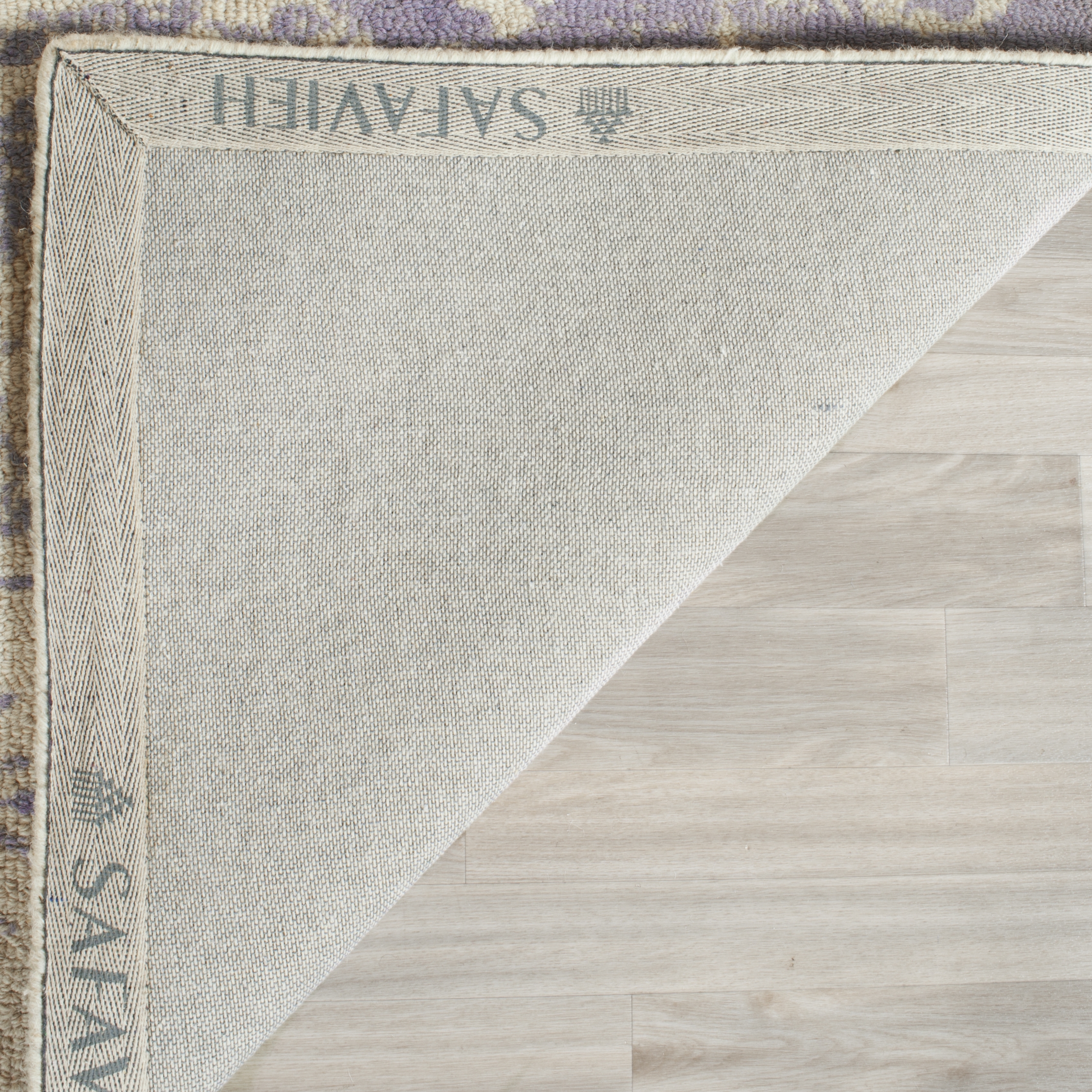 Arlo Home Hand Tufted Area Rug, RVT245A, Grey/Ivory,  2' X 3' - Image 2