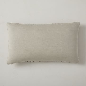 Winter Check Pillow Cover, 12"x21", Mocha - Image 3