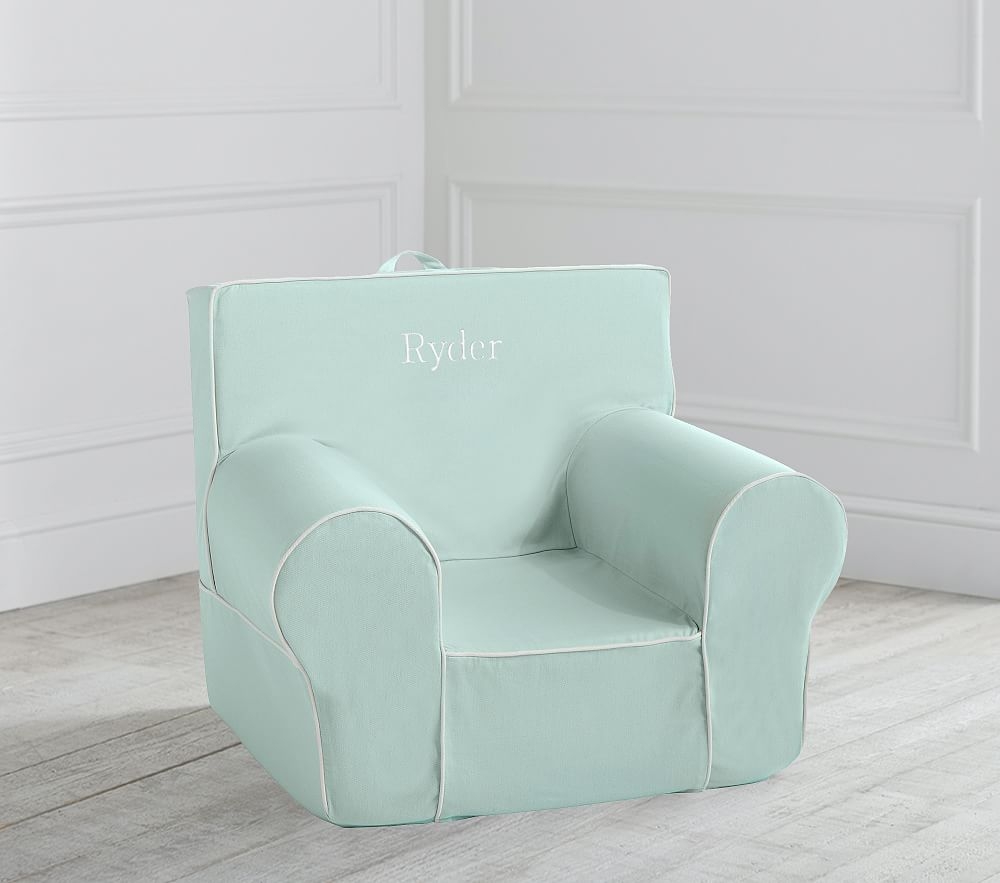 Light Aqua with White Piping Anywhere Chair(R) - Image 0