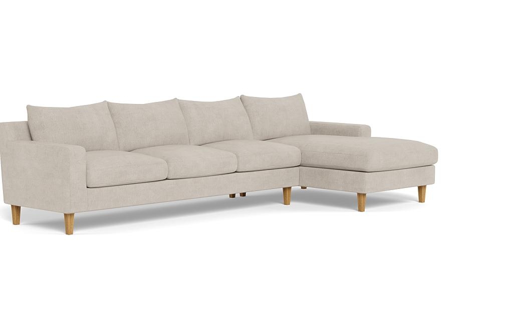 Sloan 4-Seat Right Chaise Sectional - Image 1