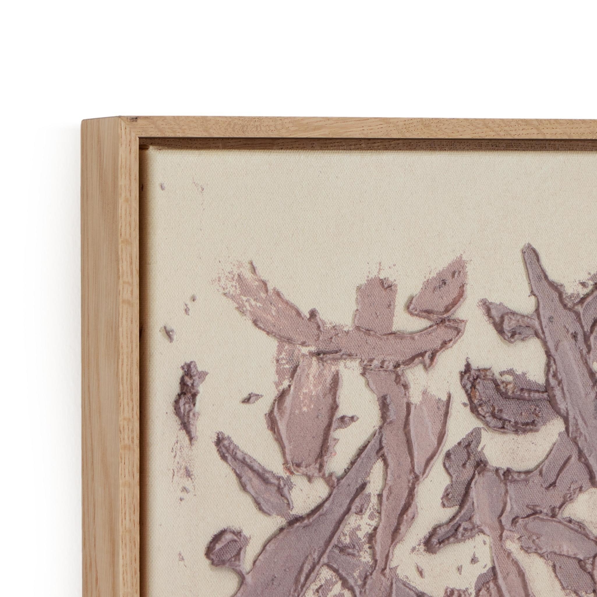 They Cling To The Rock No.6 by Tyler Guinn - Vertical Grain White Oak Floater - Image 4