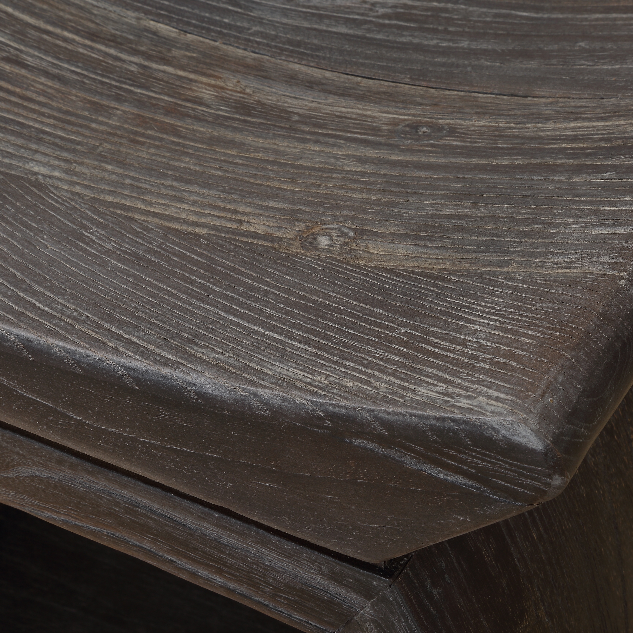 Connor Walnut Accent Stool - Image 4