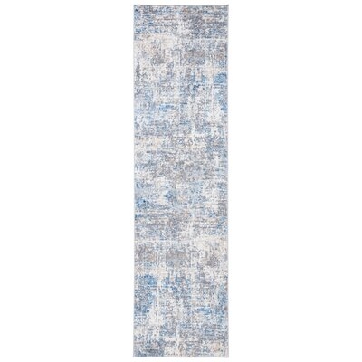 Shivan 195 Area Rug In Ivory / Blue - Image 0