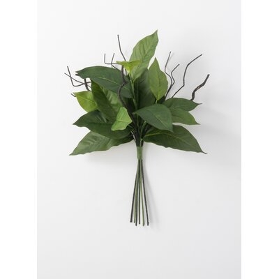 7" Artificial Salal Branch - Image 0