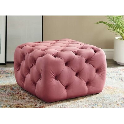 Overbay Tufted Pouf Ottoman - Image 0