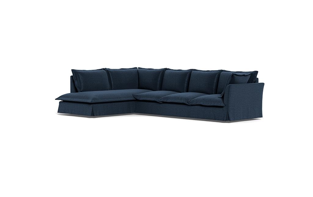 Skylar Slipcovered 4-Seat Left Bumper Sectional - Image 2