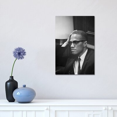 Malcolm X (1925-1965) by Marion Trikosko - Print - Image 0