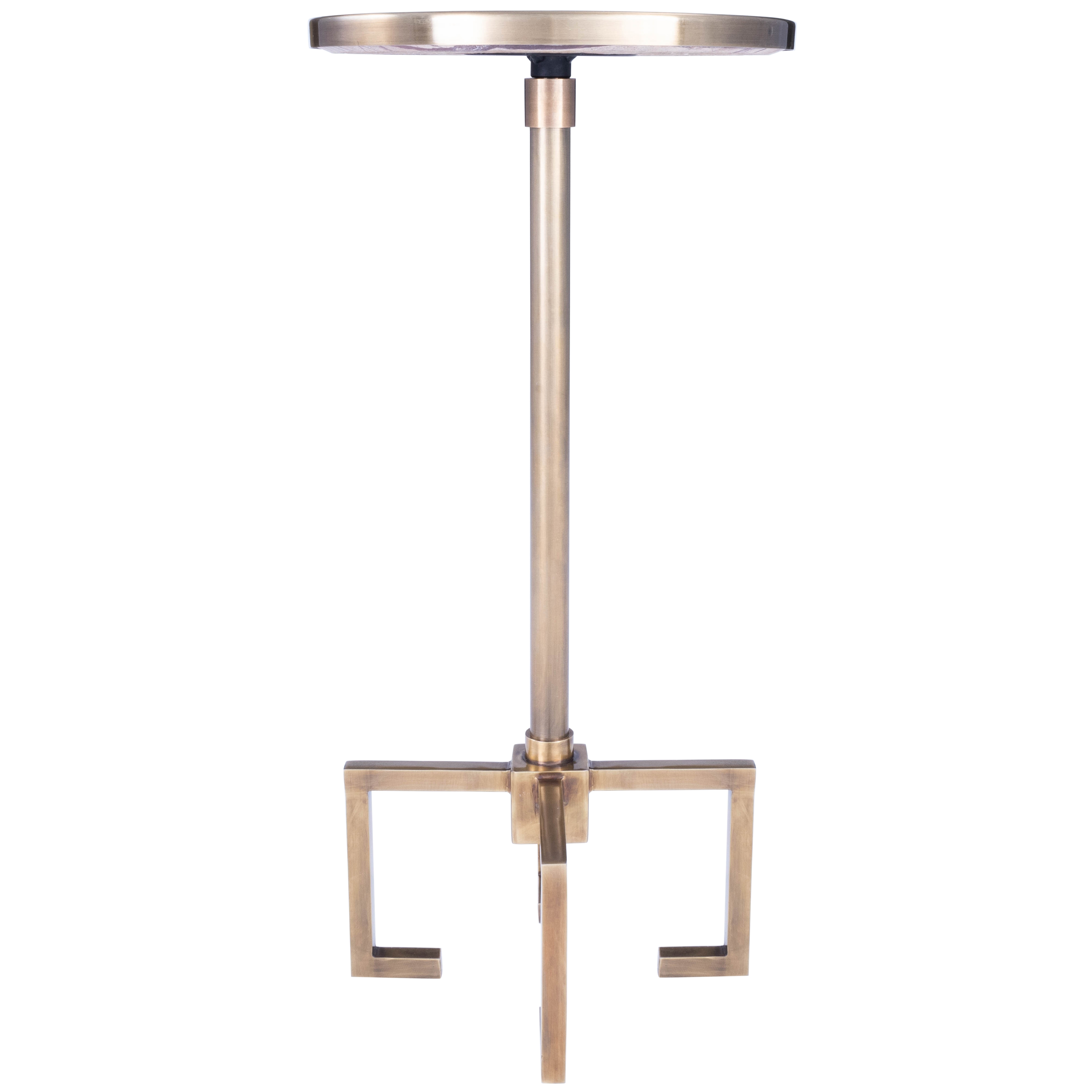 Mash Antique Gold Side Table - Image 3