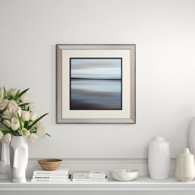 Wendover Art Group Lake Horizon II - Picture Frame Painting - Image 0