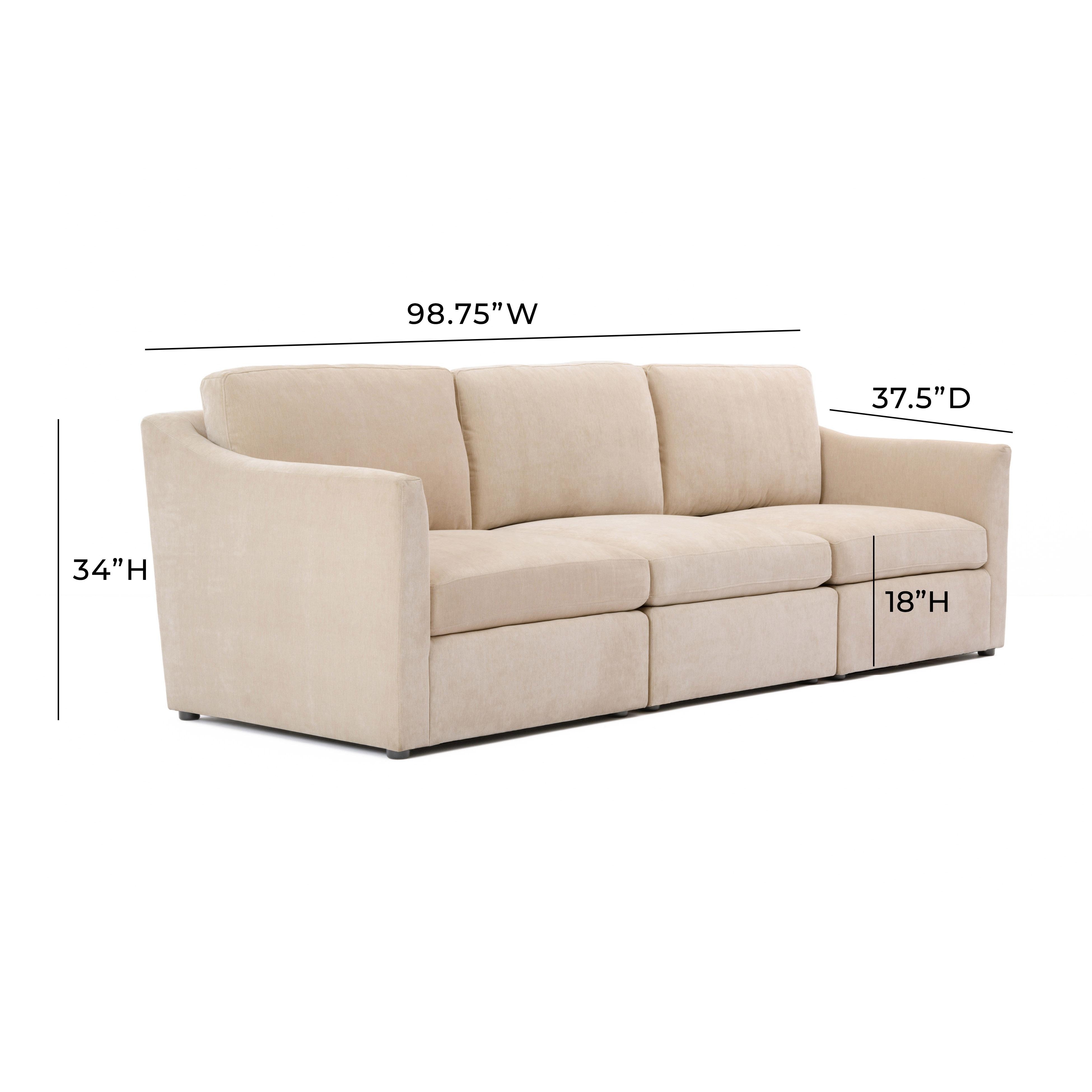 Aiden Beige Modular Sofa - Image 3