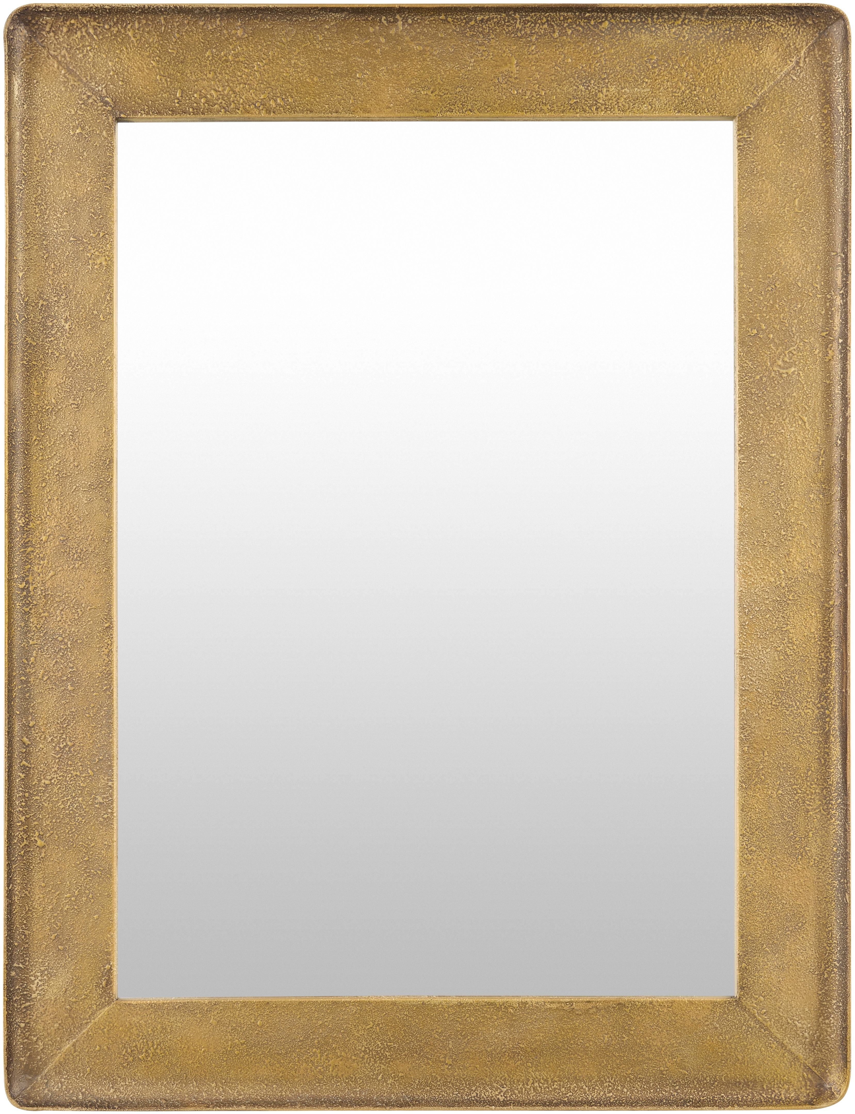 Danica Gold 38"H x 29"W x 2"D Accent Mirror - Image 0