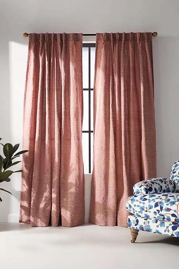 Alaina Curtain By Anthropologie in Purple Size 50X84 - Image 0
