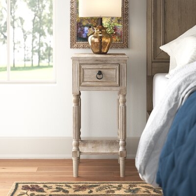 Spady 1 - Drawer Nightstand in Brown/Cream - Image 0