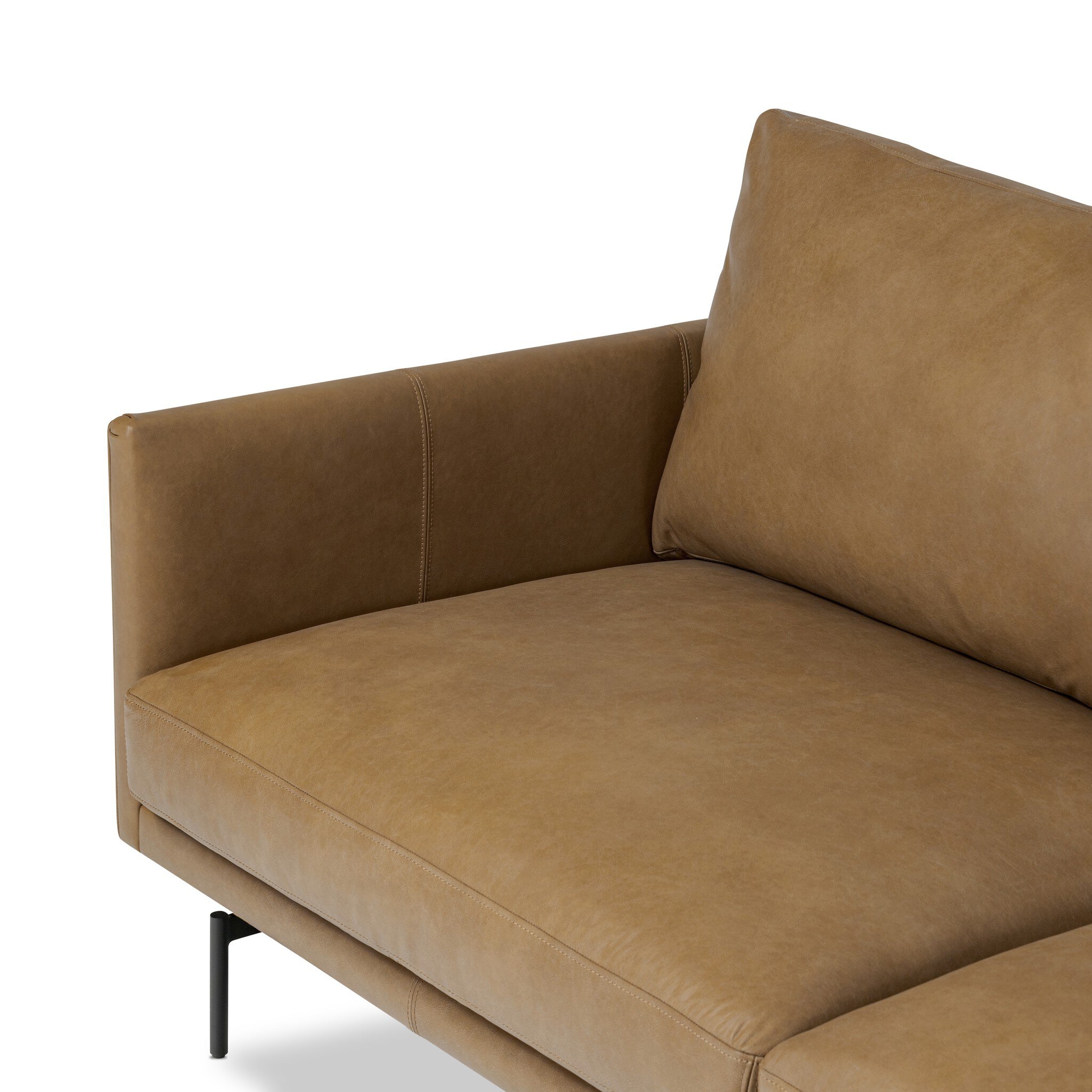 Melle 2-Piece Sectional - Lipari Camel - Image 6
