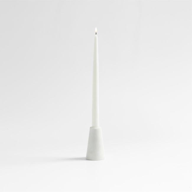 Marble Taper Candle Holder 4" - Image 0