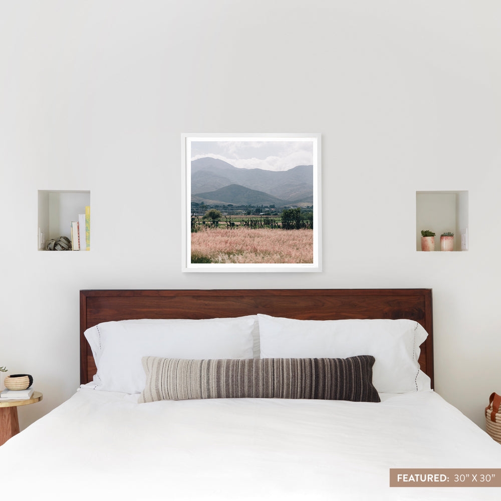 The Citizenry Oaxaca .02 Wall Art | 16" x 16" | White - Image 2