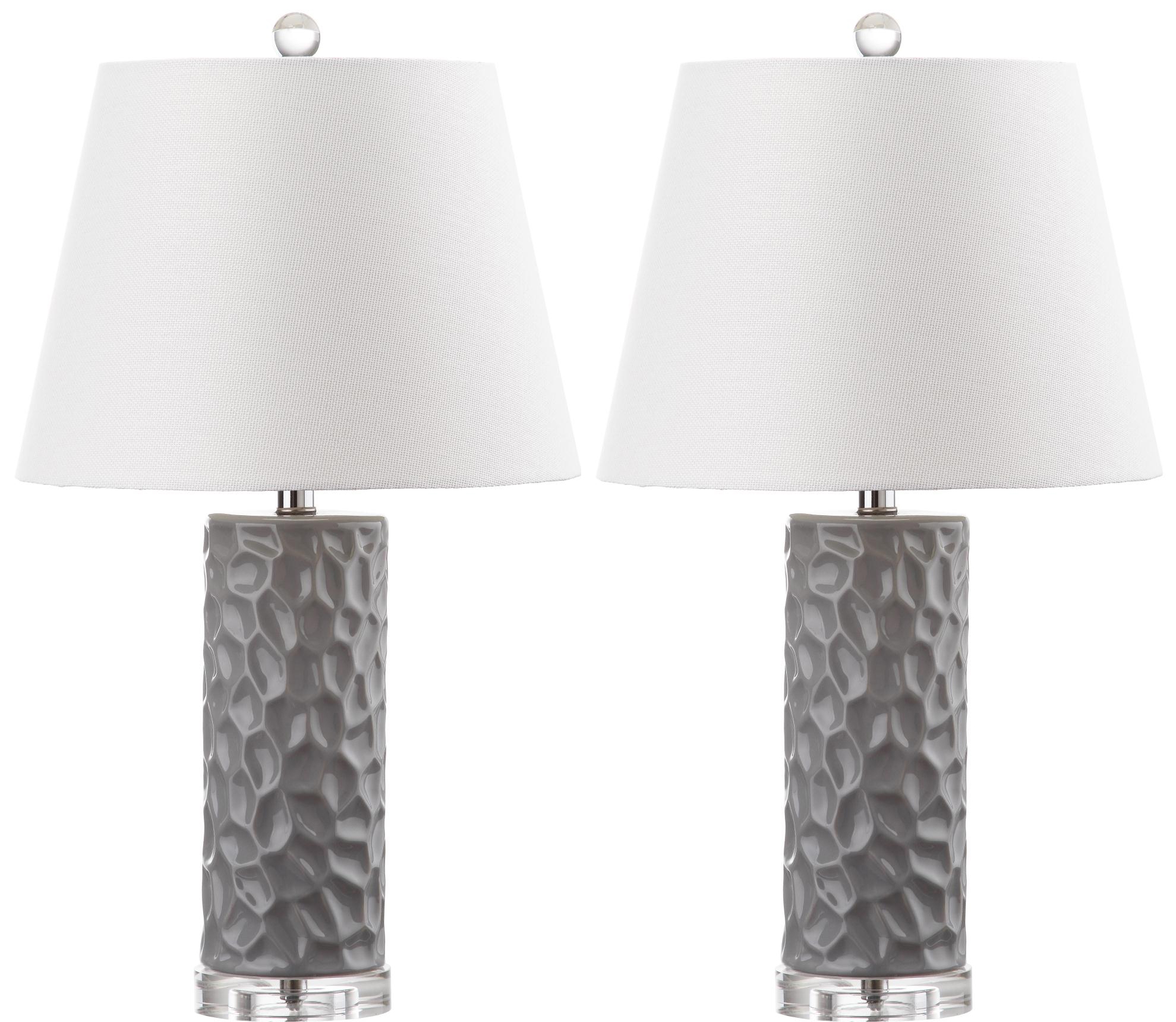 Dixon 23.5-Inch H Table Lamp - Grey - Arlo Home - Image 0