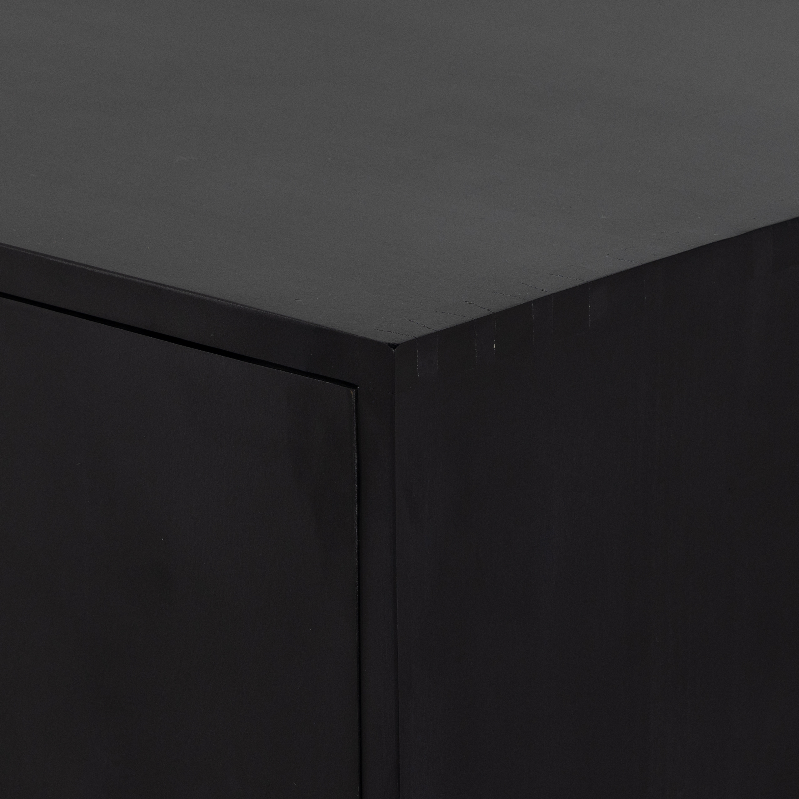 Isador Bar Cabinet - Black Wash Poplar - Image 10