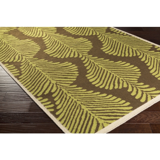 Nantes Brown Indoor 2' x 3' Handmade Rug - Image 1