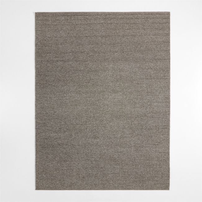 Sedona Performance Hand-Knotted Grey Indoor/Outdoor Area Rug 6'x9' - Image 0